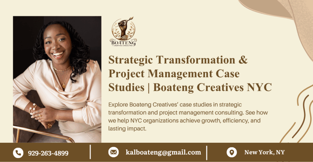 Strategic Transformation & Project Management Case Studies Blog Featured Image